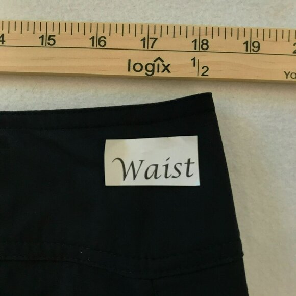 Royal Robbins Outdoor Skirt Adventure Flare Pockets Black Women's Sz 14 Active - Picture 10 of 14